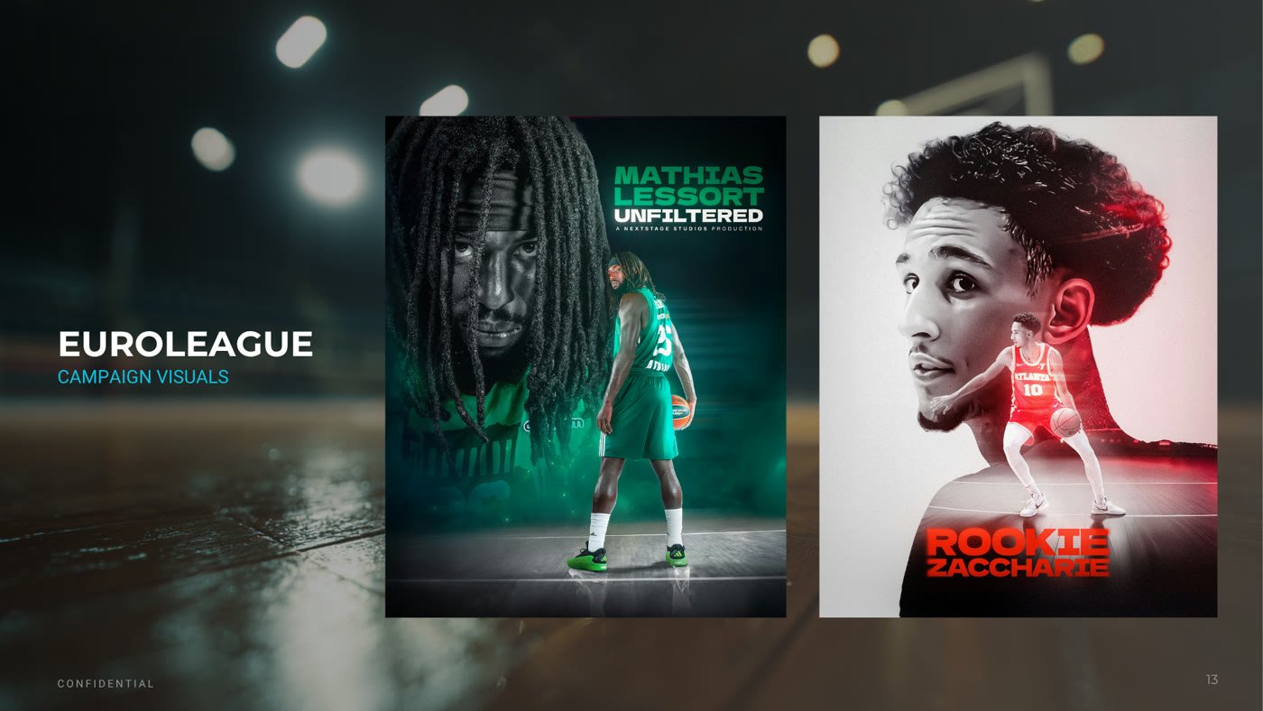 Euroleague project visual